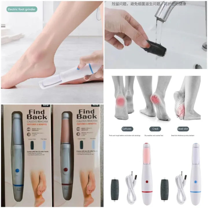 100% BRANDED Electric Foot File Grinder Foot Pedicure Tool Dead Skin Callus Remover Machine