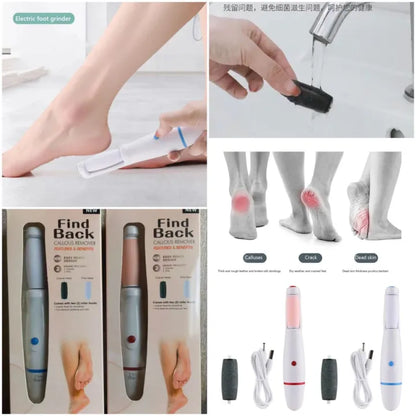 100% BRANDED Electric Foot File Grinder Foot Pedicure Tool Dead Skin Callus Remover Machine